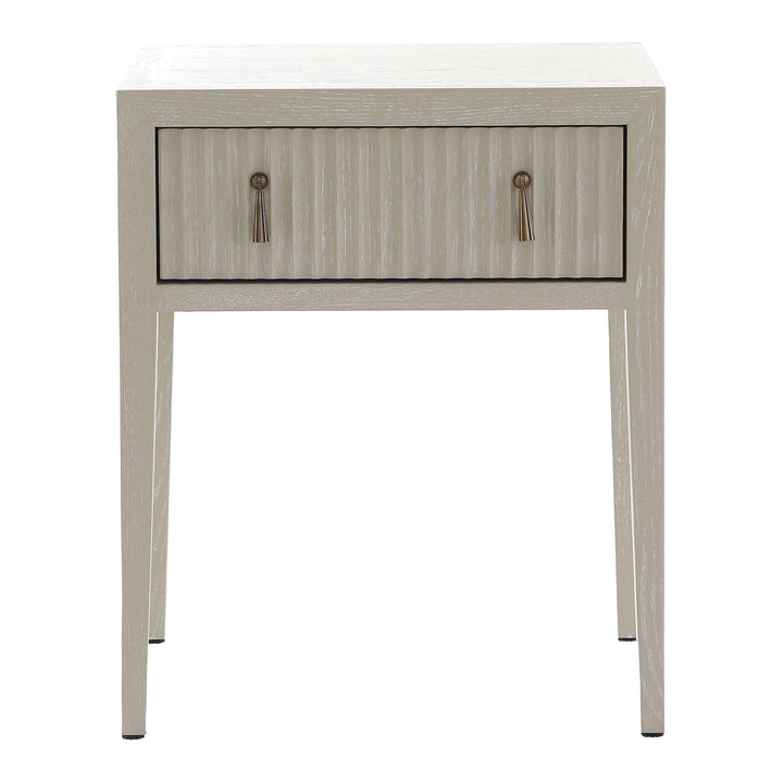 Paxford Bedside Table - Off White Keiichi 1