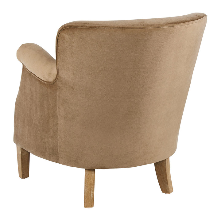 Claude Arm Chair - Cinnamon Velvet