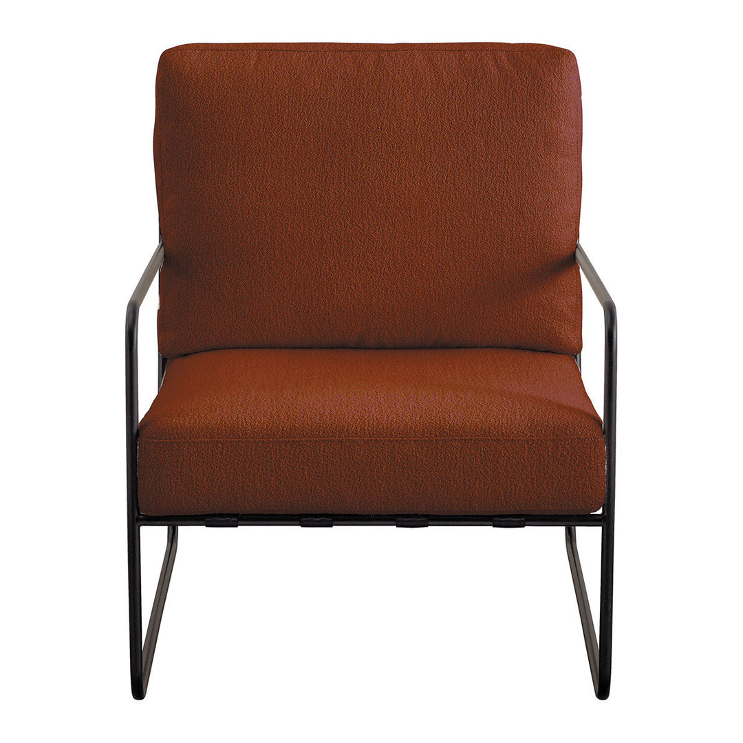 Gaspard Armchair - Terracotta Boucle