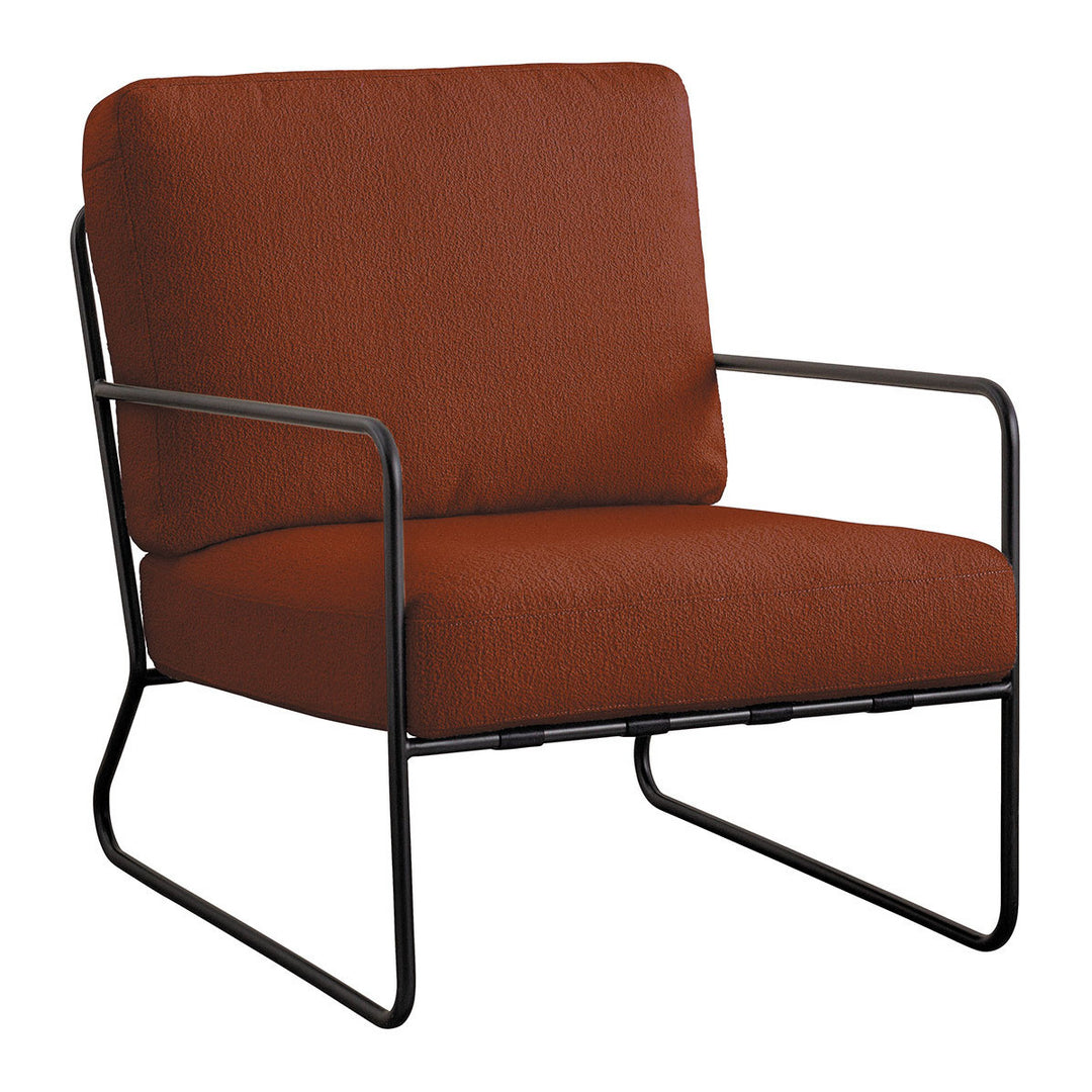 Gaspard Armchair - Terracotta Boucle