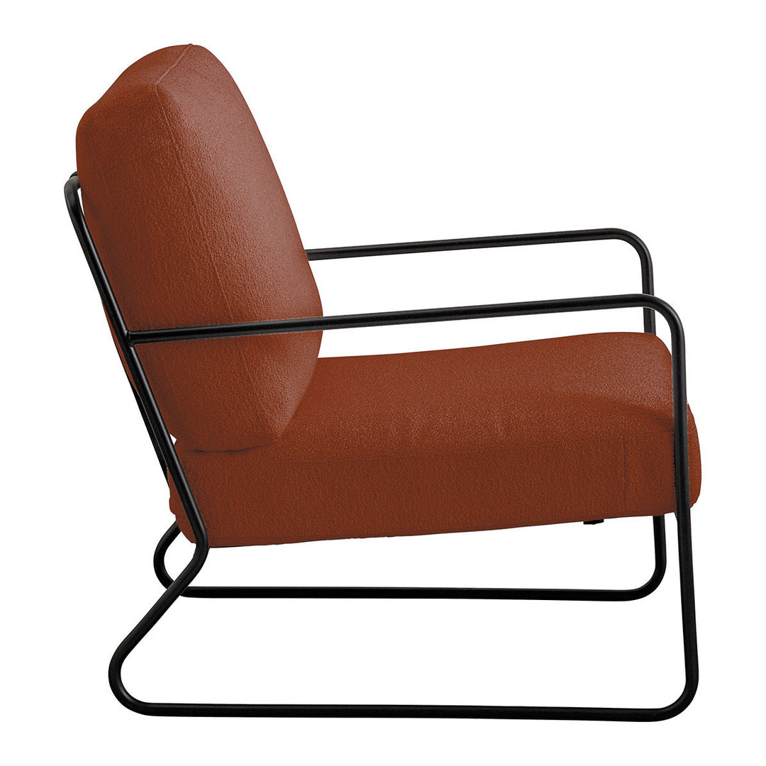 Gaspard Armchair - Terracotta Boucle