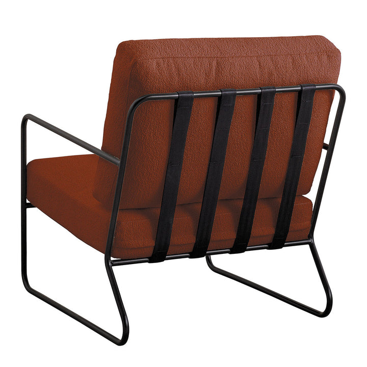 Gaspard Armchair - Terracotta Boucle