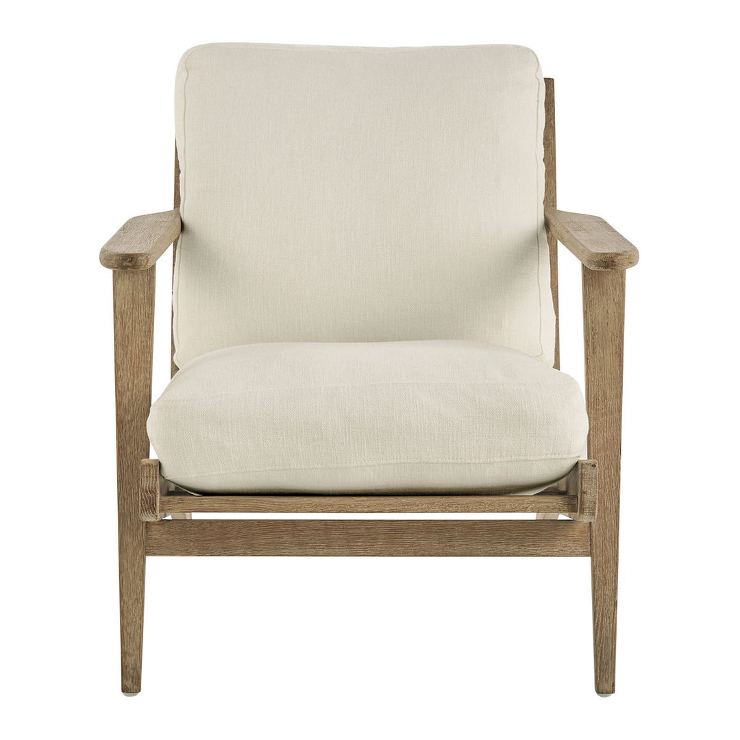 Jules Armchair - Ecru Cotton Linen