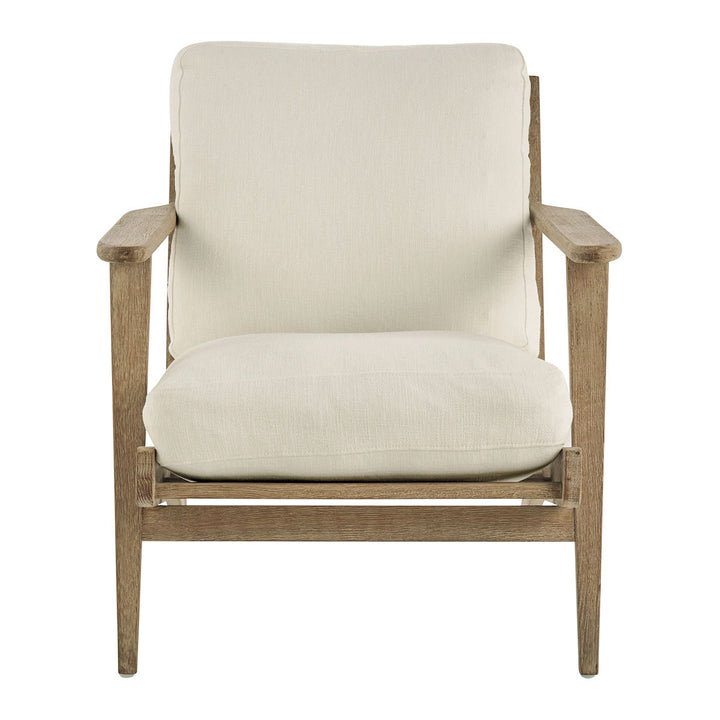 Jules Armchair - Ecru Cotton Linen