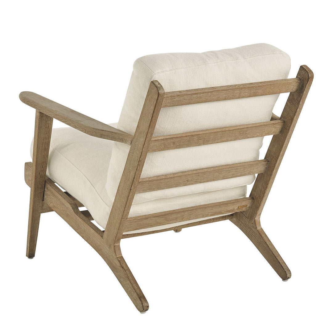 Jules Armchair - Ecru Cotton Linen
