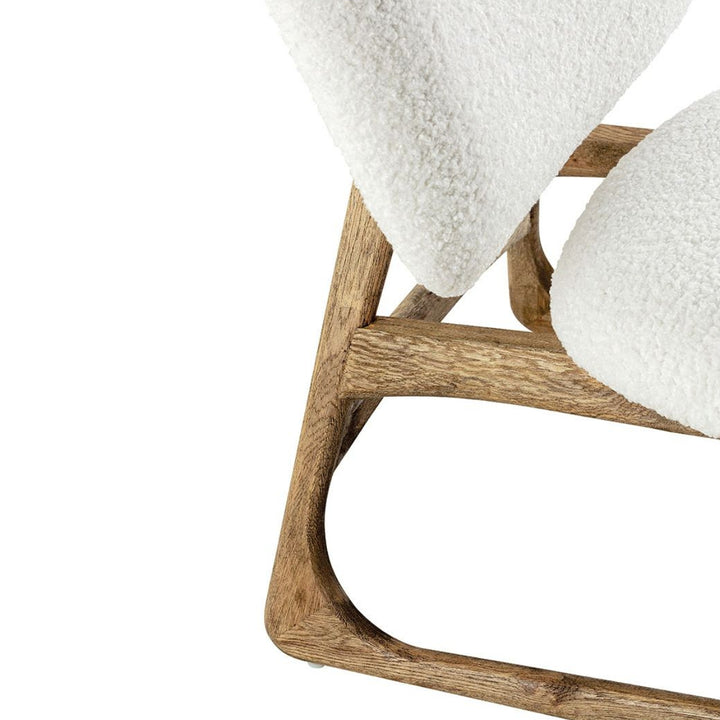 Lina Armchair - Cream Boucle