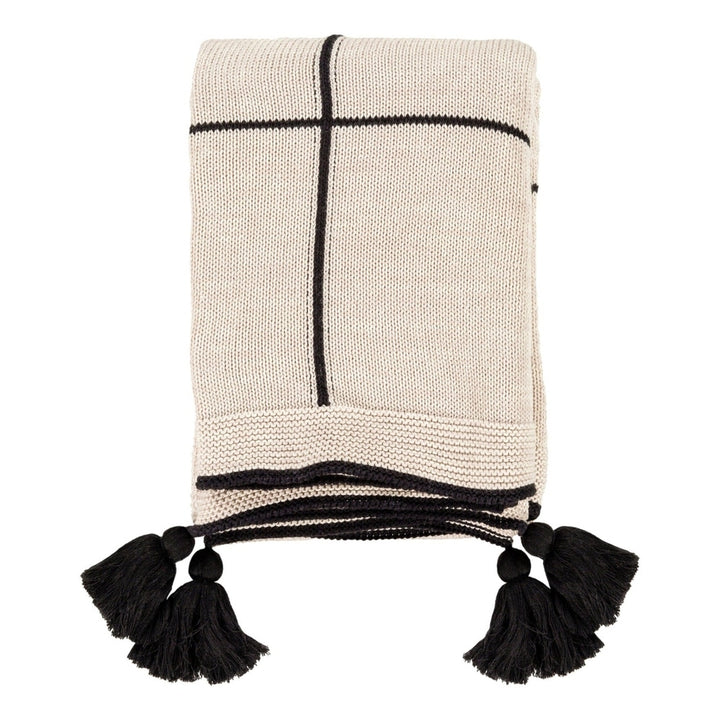 Fleck Knitted Throw 152x127cm Keiichi 1