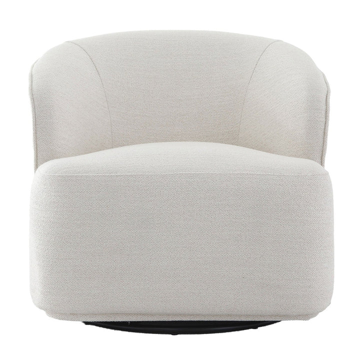 Stow Swivel Chair - Off-White Keiichi 1