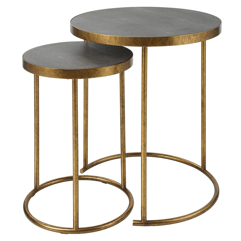 Tables - Set of 2 in Gold