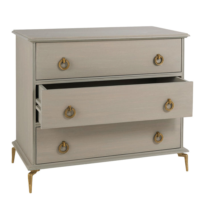 Gabrielle 3 Drawer Dresser - Greige