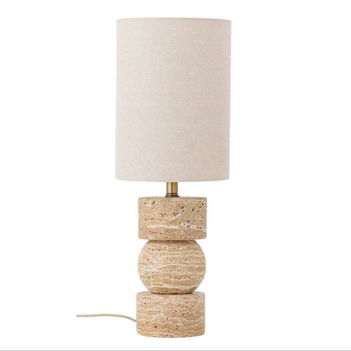 Marci Travertine Table Lamp