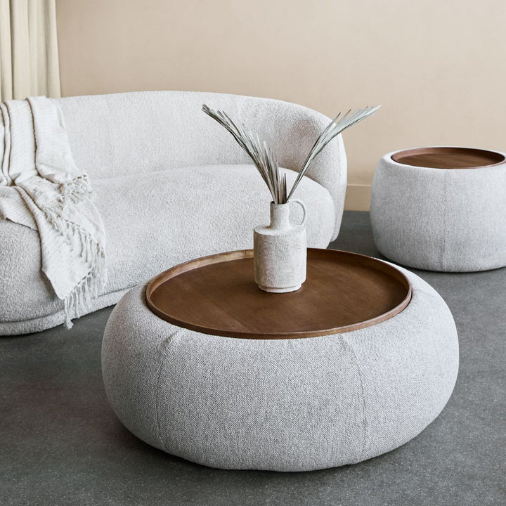 Gensen Large Ottoman Coffee Table - Oatmeal