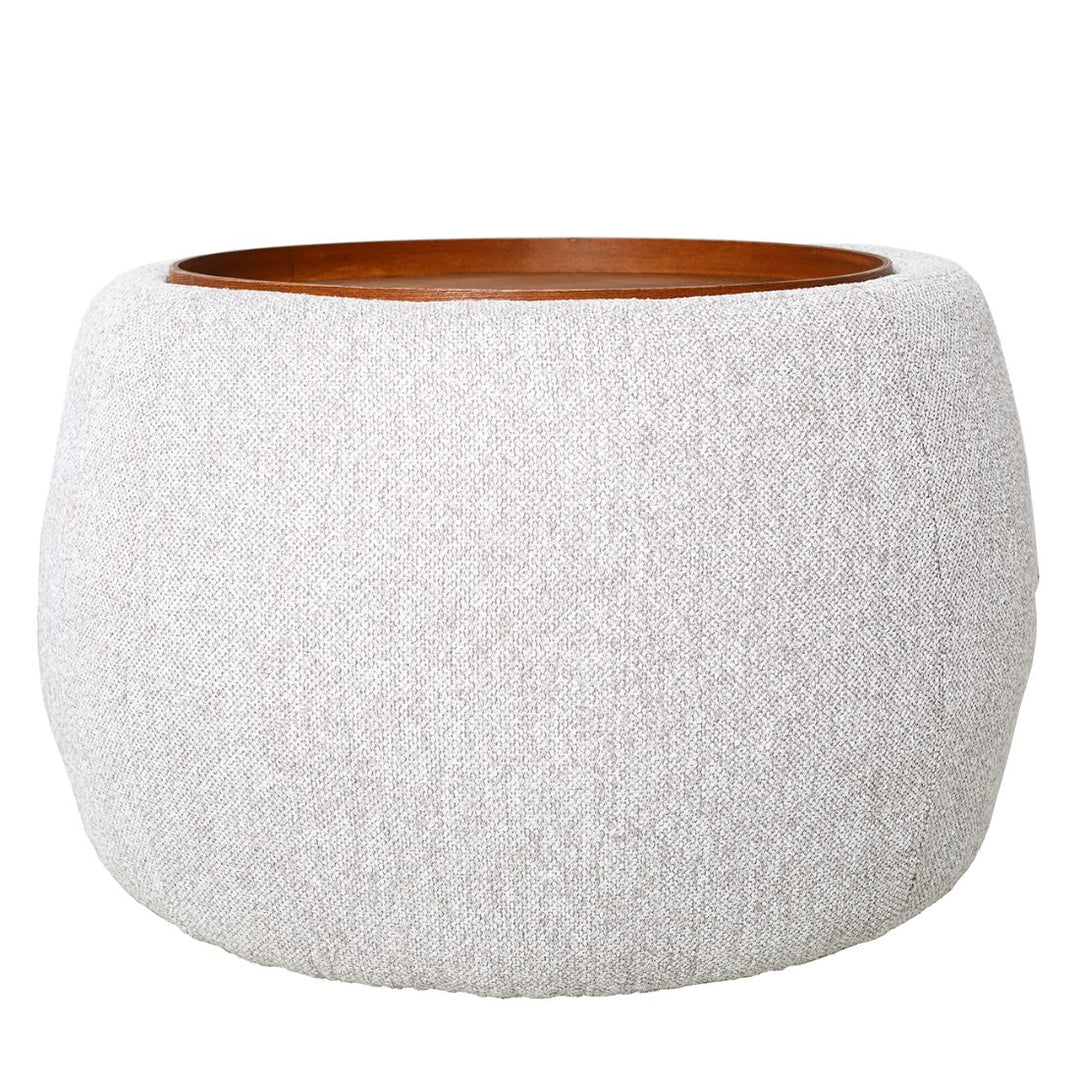 Gensen Small Ottoman Coffee Table - Oatmeal