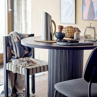 Bloomingville Porto Dining Table in Black Mango Wood