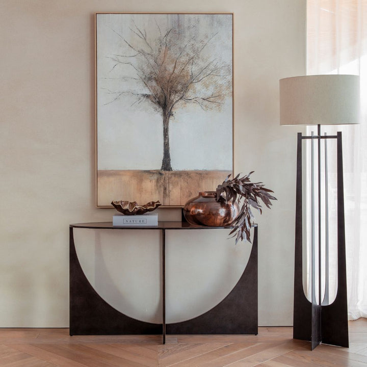 Glenthorpe Sculpted Console Table