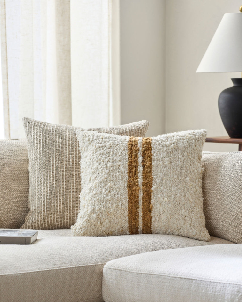 Dagny Woven Cushion 51x51cm Keiichi 2