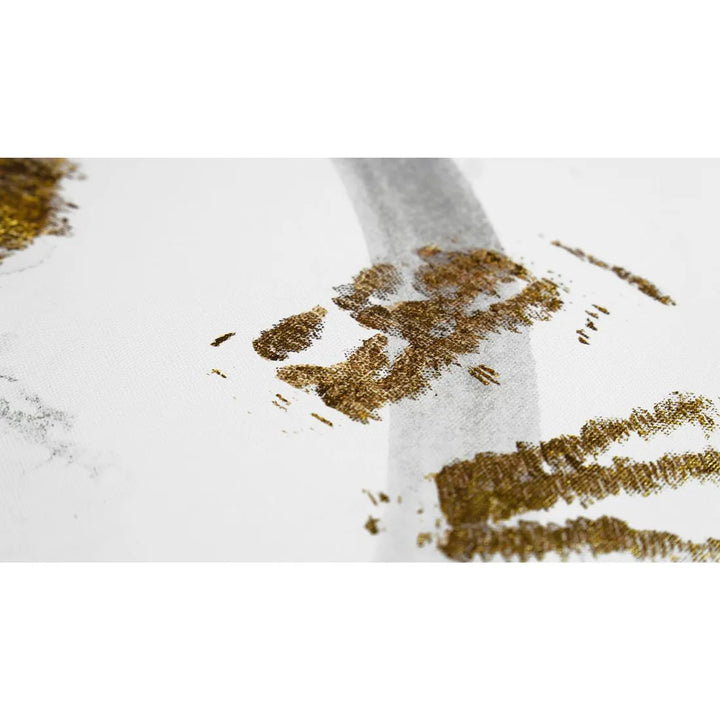 Golden Field I Framed Canvas