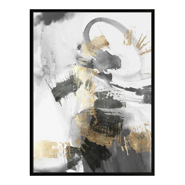 Golden Field I Framed Canvas