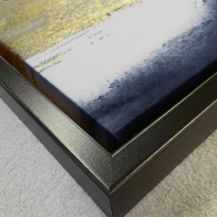 Golden Field I Framed Canvas