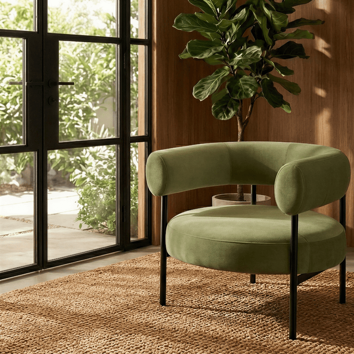 Eclipse Occasional Chair (Crib 5) - Olive Green