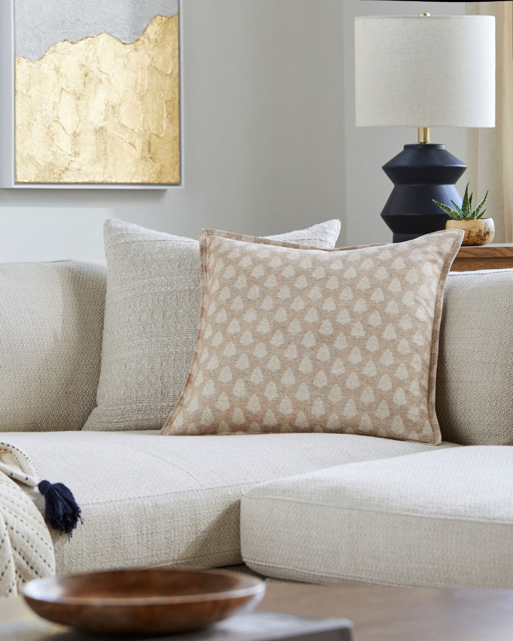 Gardner Woven Cushion 51x51cm Keiichi 2