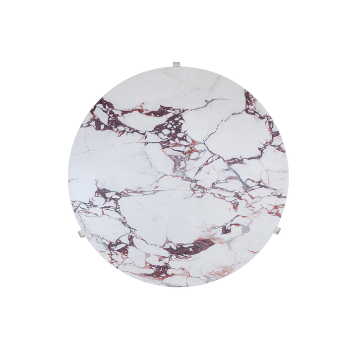 Halo Marble Effect Coffee Table - Violetta