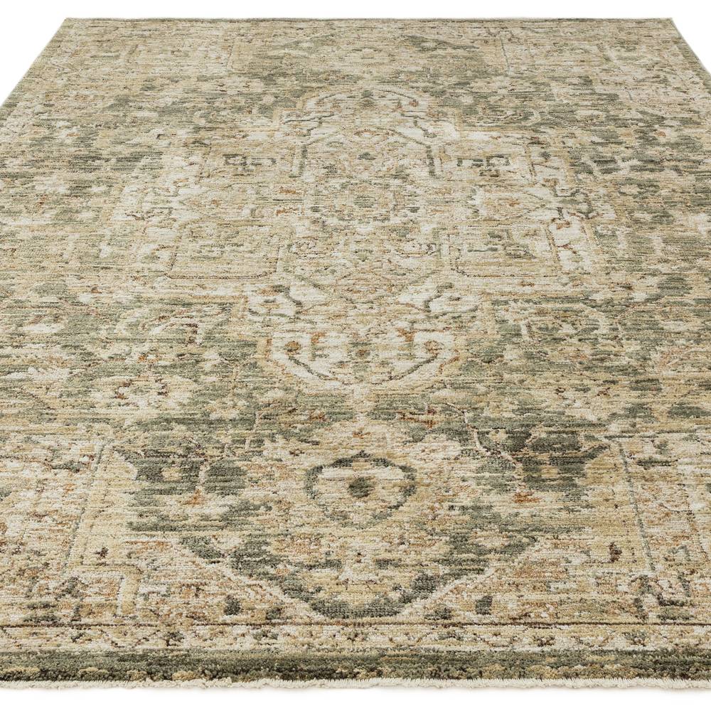 Heriz Serapi Rug - Green