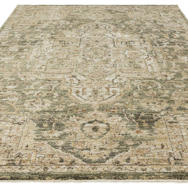 Heriz Serapi Rug - Green