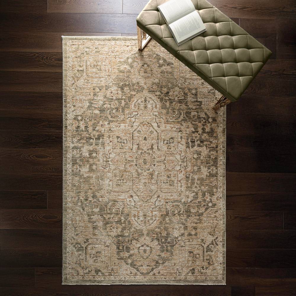 Heriz Serapi Rug - Green