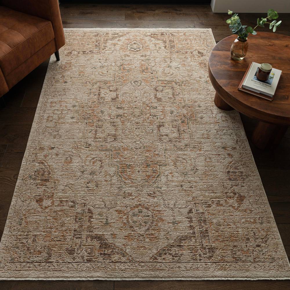 Heriz Serapi Rug - Copper