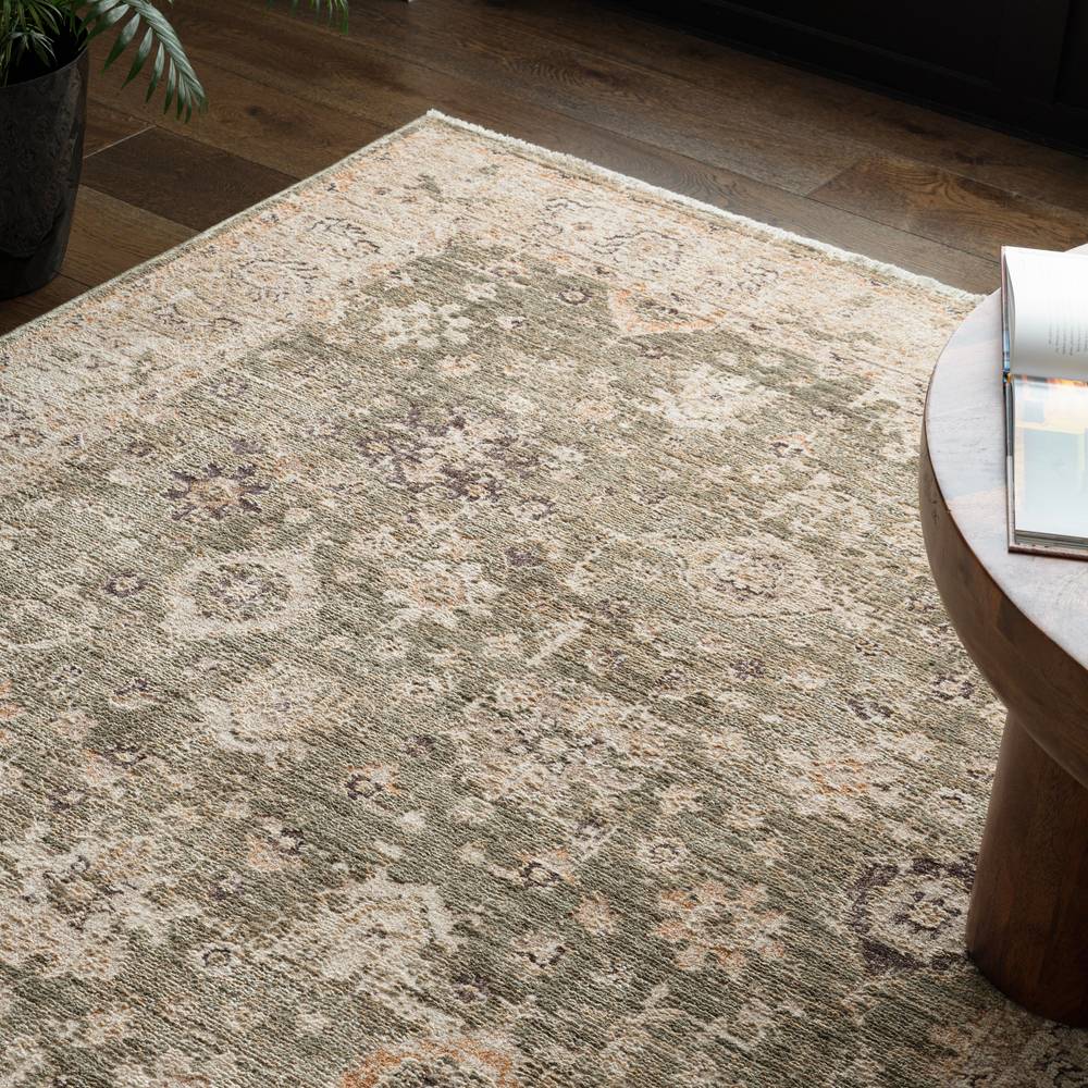 Heriz Ornate Rug - Green