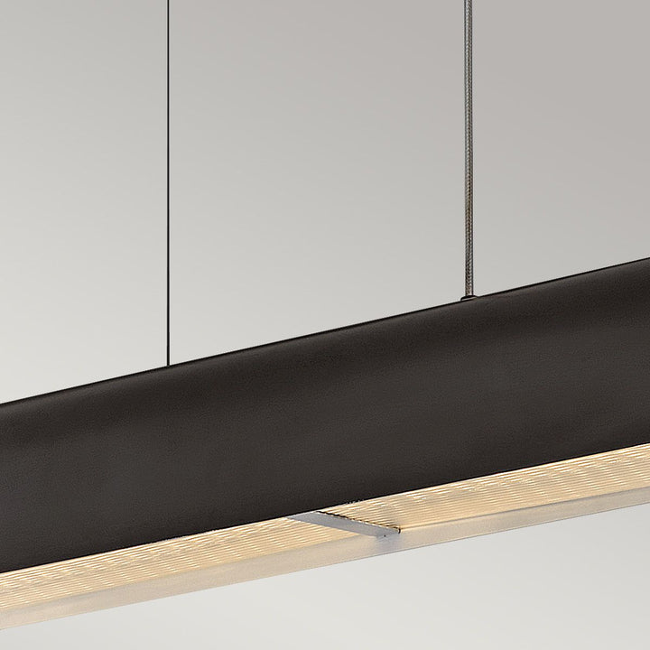 Arco Linear LED Pendant Light - Black Oxide