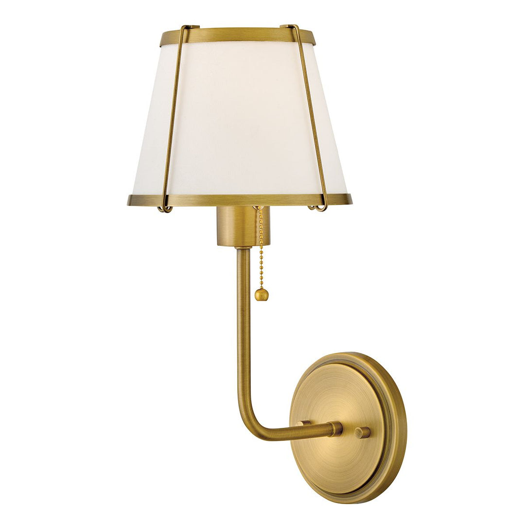 Clarke Wall Light - Darkened Brass