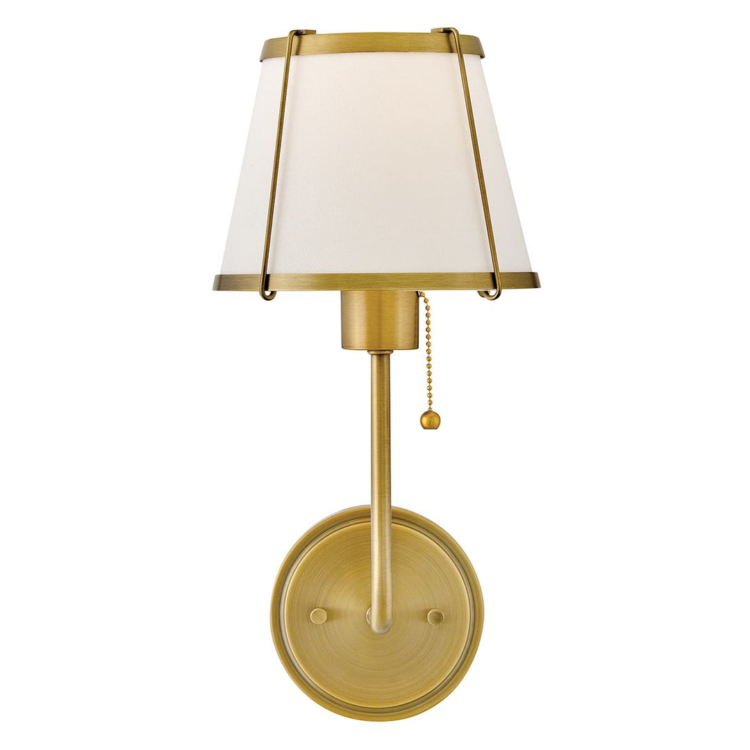 Clarke Wall Light - Darkened Brass