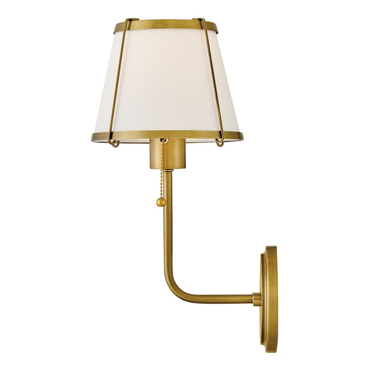 Clarke Wall Light - Darkened Brass