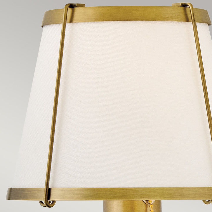 Clarke Wall Light - Darkened Brass