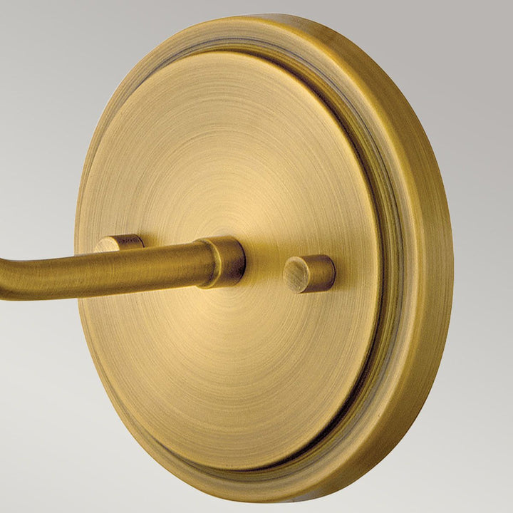 Clarke Wall Light - Darkened Brass