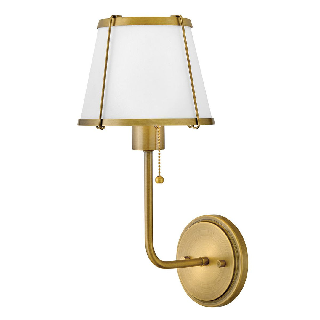 Clarke Wall Light - Darkened Brass
