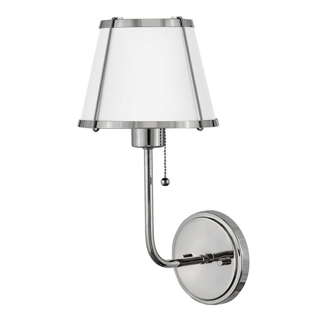 Clarke Wall Light - Polished Nickel