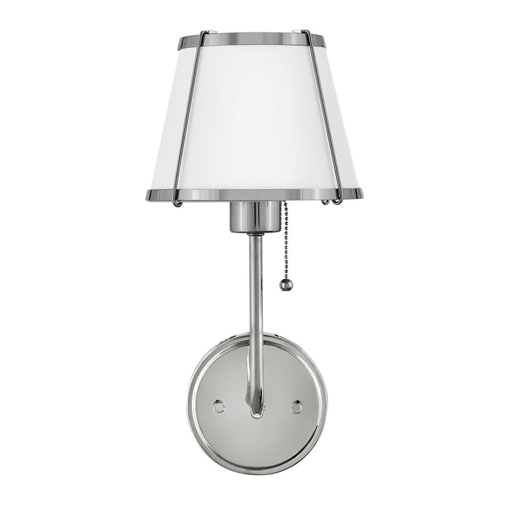 Clarke Wall Light - Polished Nickel