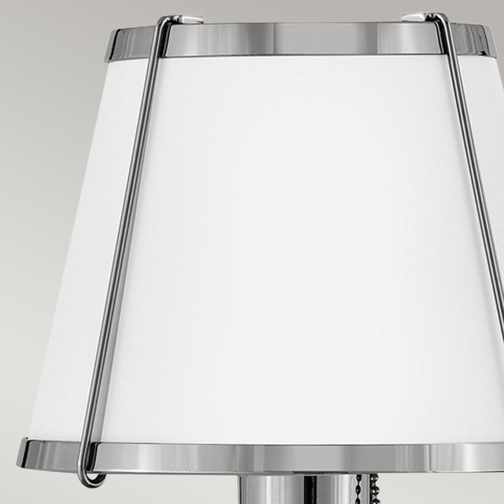 Clarke Wall Light - Polished Nickel