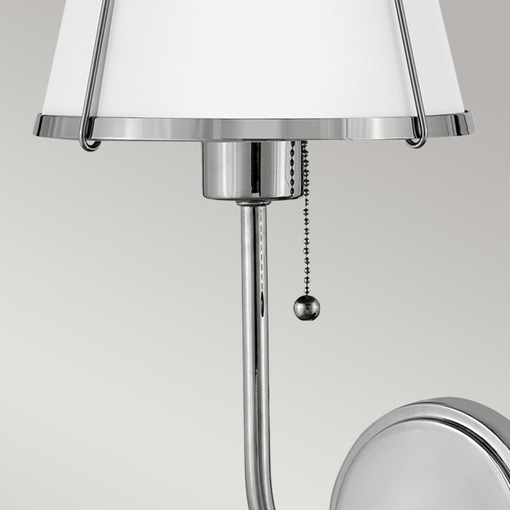 Clarke Wall Light - Polished Nickel