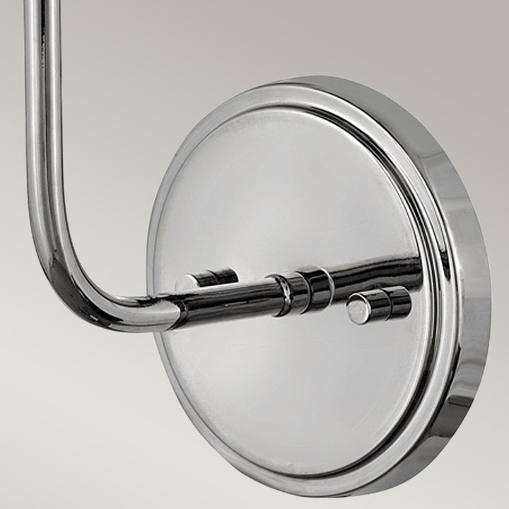 Clarke Wall Light - Polished Nickel