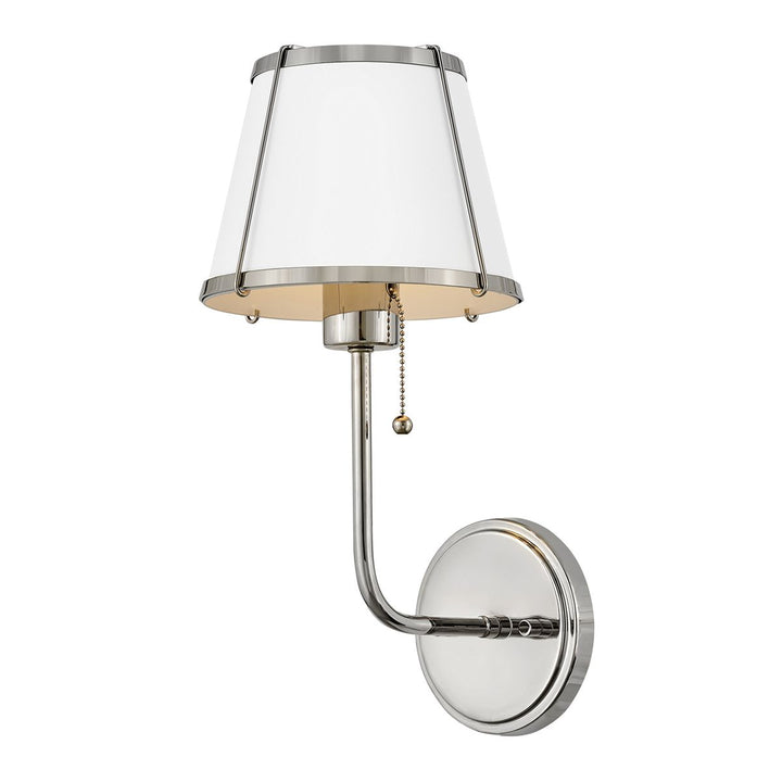 Clarke Wall Light - Polished Nickel
