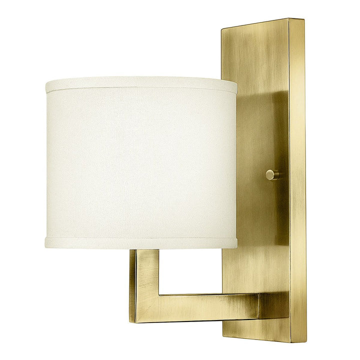 Hampton 1 Wall Light - Brushed Brass