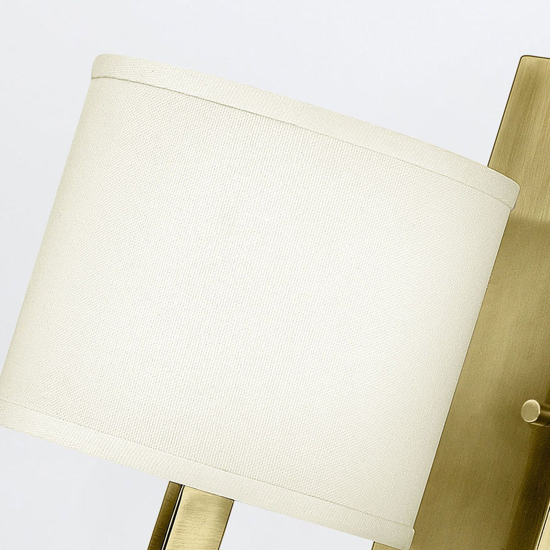Hampton 1 Wall Light - Brushed Brass