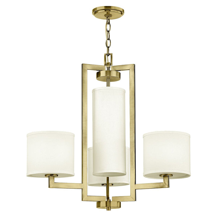 Hampton Chandelier - Brushed Brass