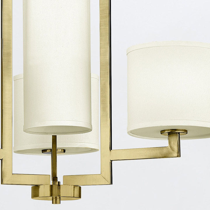 Hampton Chandelier - Brushed Brass