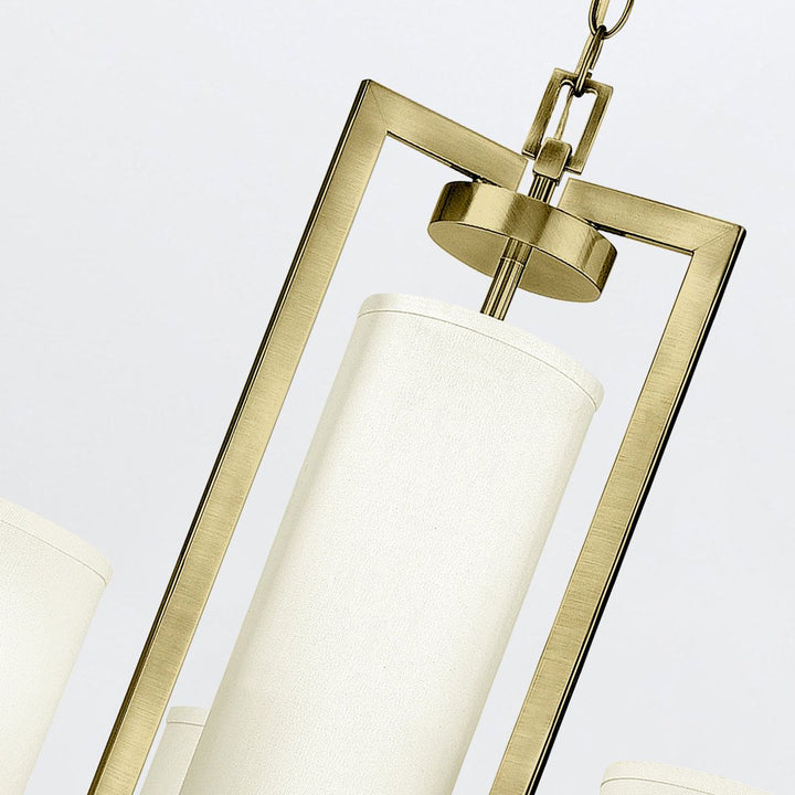 Hampton Chandelier - Brushed Brass
