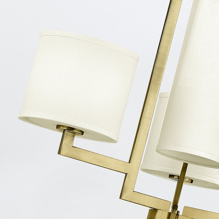 Hampton Chandelier - Brushed Brass